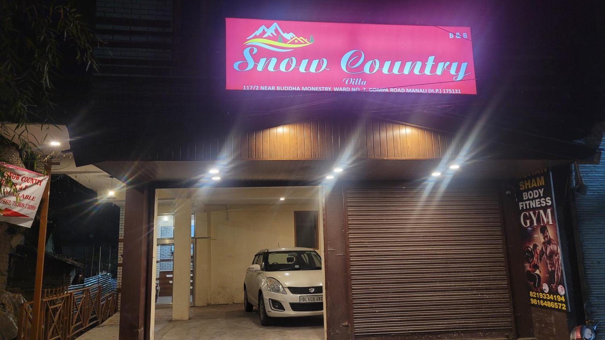 Hotel Snow Country Villa Manāli Exteriör bild